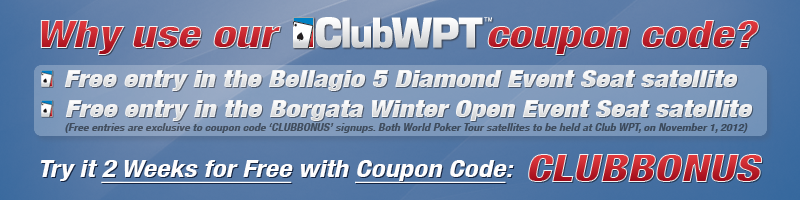 October Offer ClubWPT